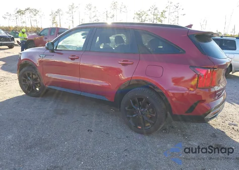 2023 Kia Sorento Sx z USA, uszkodzony, nr VIN 5XYRK4LF8PG218748